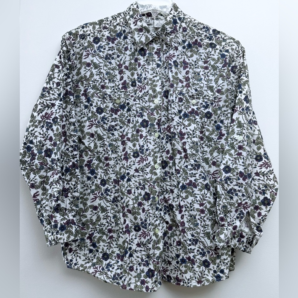 iLio Floral Button Down Shirt for Women